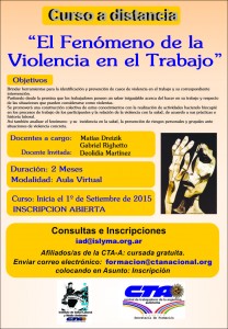 El Fenómeno de la Violencia en el Trabajo