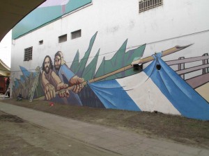 MURAL: "Trabajo, dignidad y cambio social" 