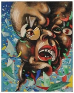 Oleo del artista Ettore De Concilis